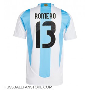 Argentinien Cristian Romero #13 Replik Heimtrikot Copa America 2024 Kurzarm